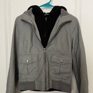 OBEY Faux Leather Jacket